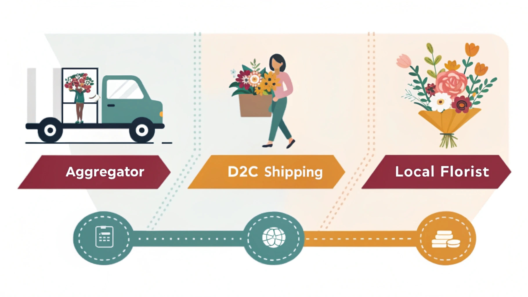 Best for Budget Shoppers: Local Florist Networks - visual representation