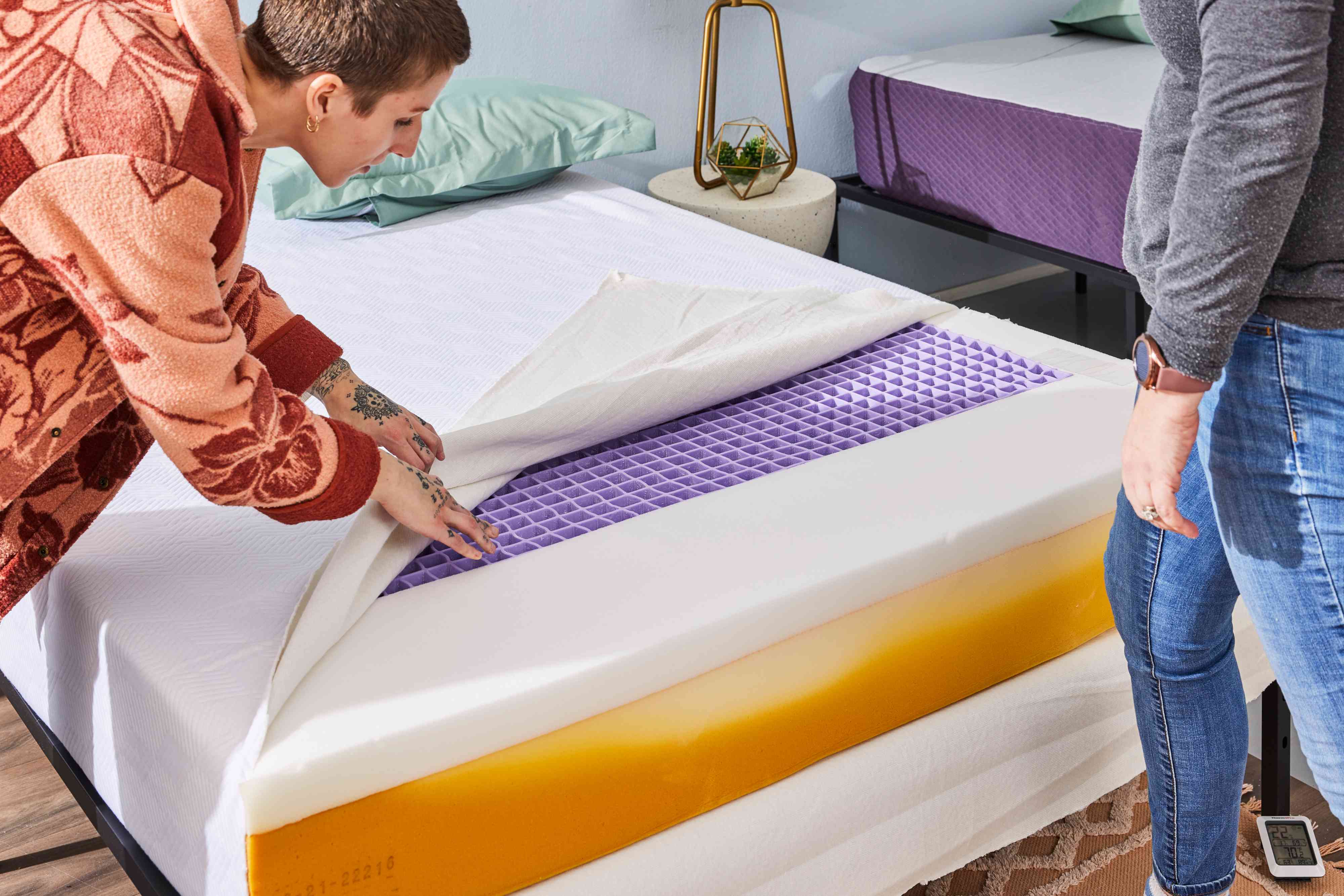 How We Tested These Mattresses - contextual illustration
