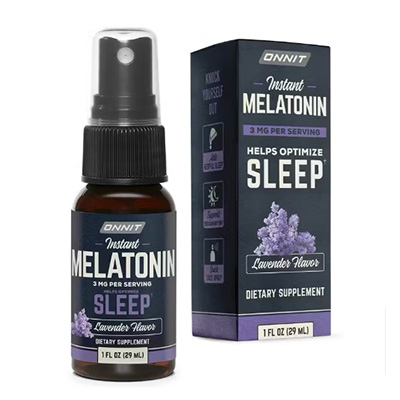 Melatonin Spray for Specific Sleep Situations - visual representation