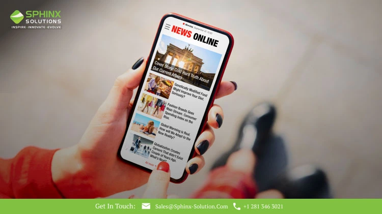The Future of News Apps on Android - visual representation