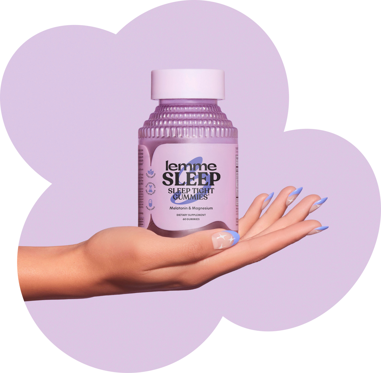 The Best Melatonin Gummies: Lemme Sleep Tight Gummies - contextual illustration