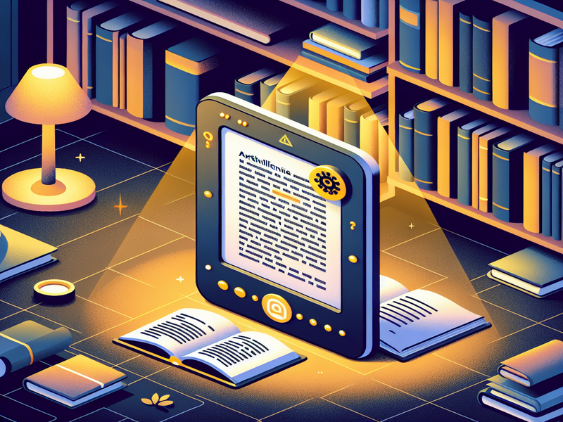 The Future of Kindle and E-Reading - contextual illustration