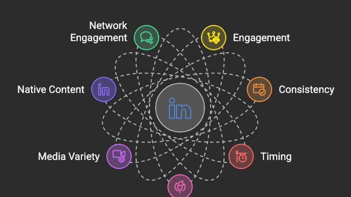 Optimal Times to Post on LinkedIn in 2026 - visual representation
