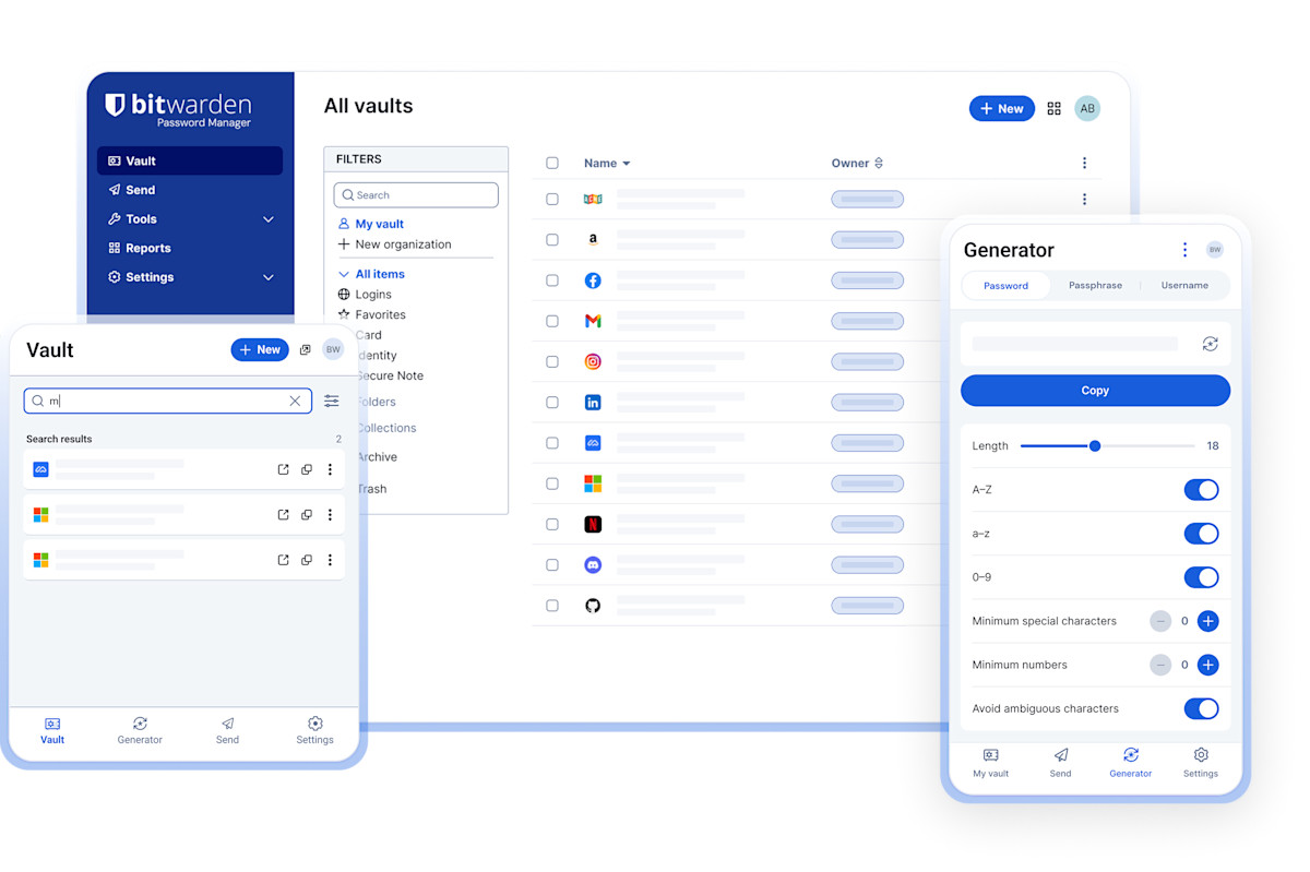 Migration: Moving from Another Password Manager to Bitwarden - visual representation