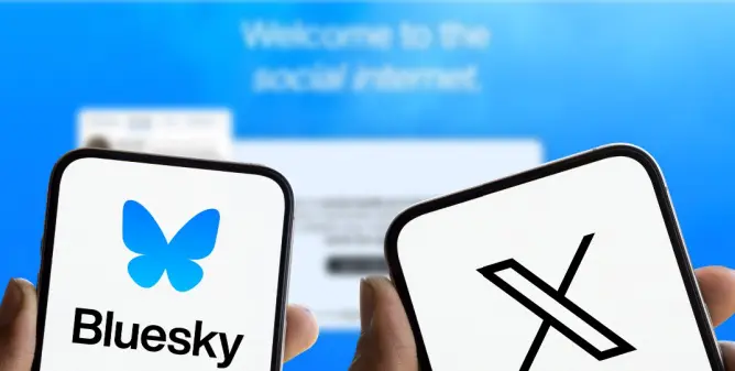 Bluesky vs. Other Twitter Alternatives - visual representation