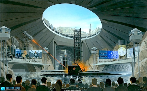 Entering the World of 007 - contextual illustration