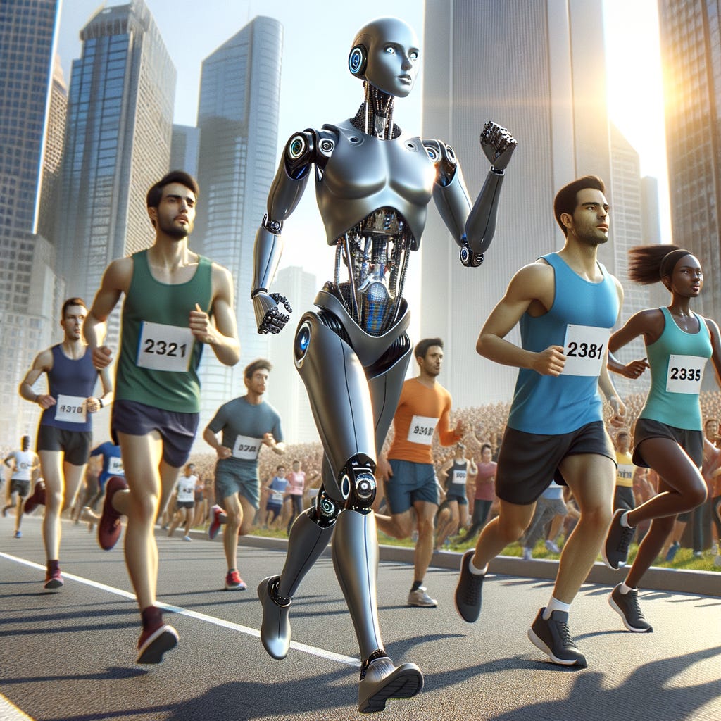 Future Trends in Marathon Technology - contextual illustration