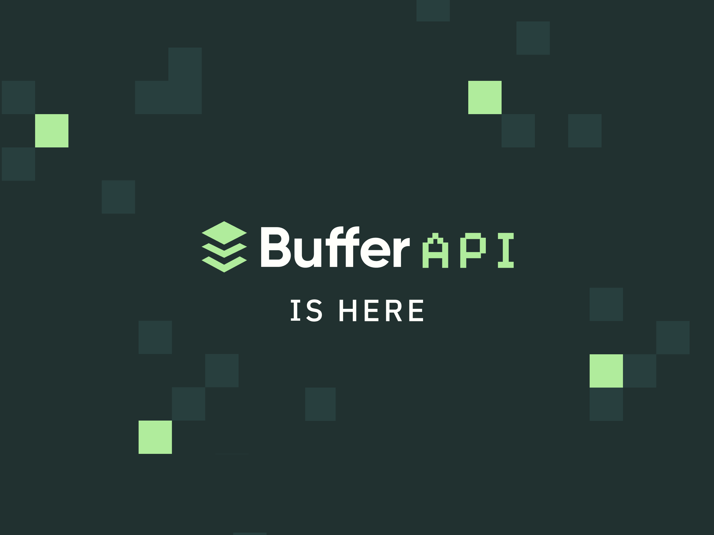 Buffer's API is Open for Building