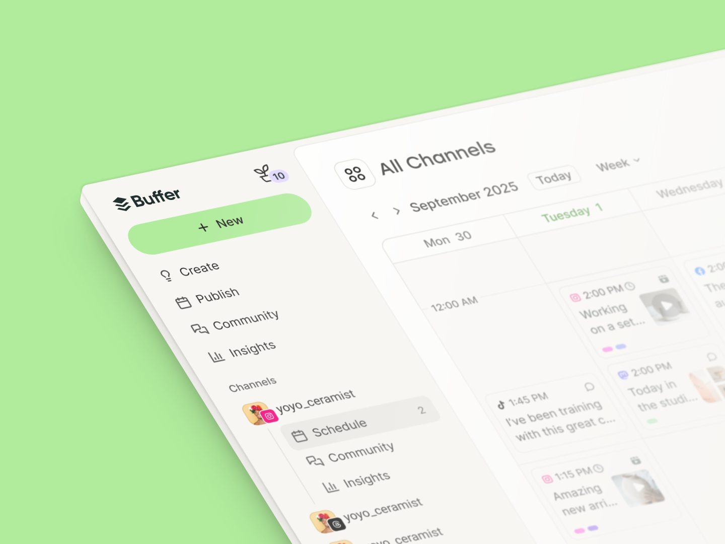 Quick Navigation - visual representation