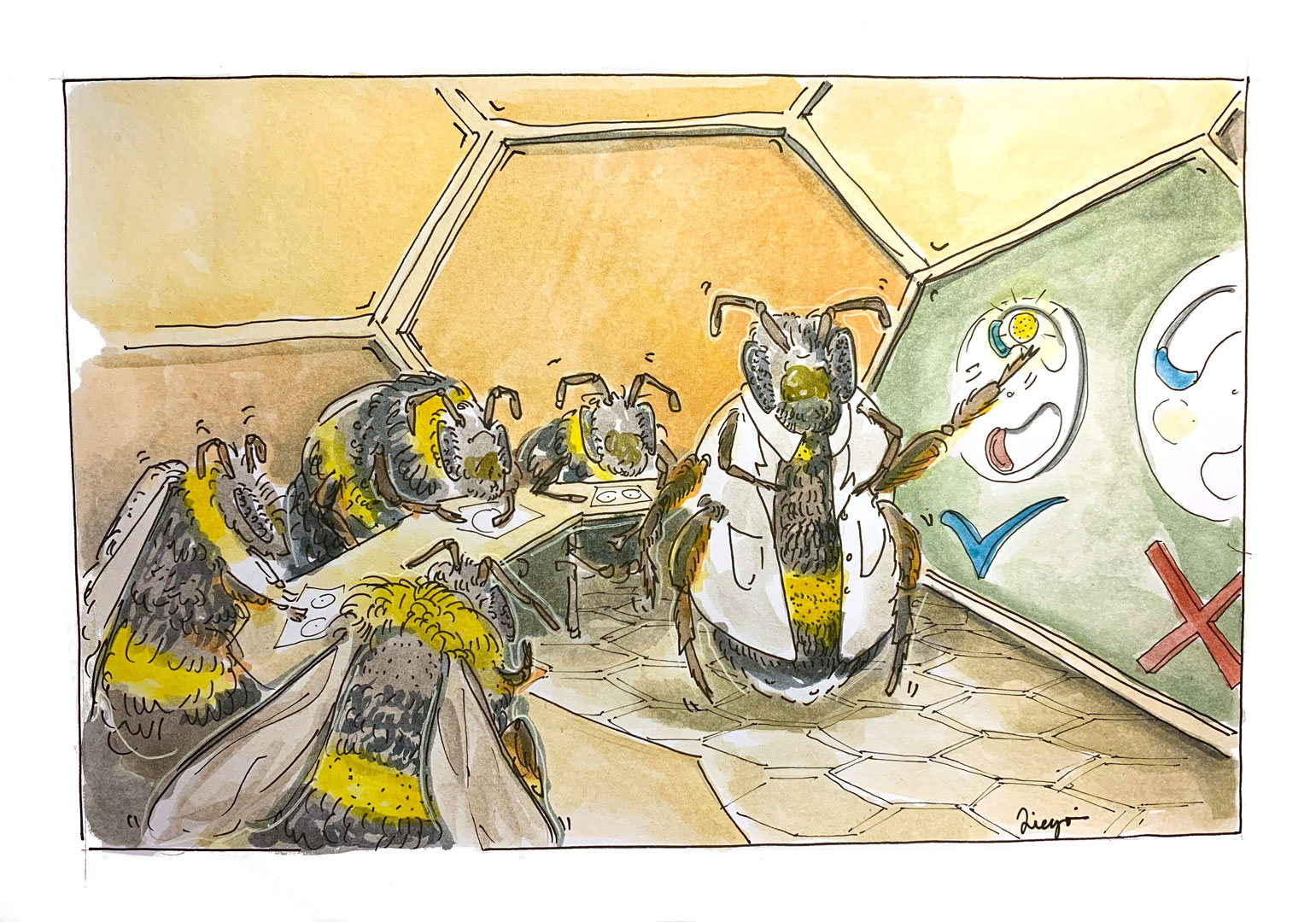 The Puzzle-Solving Power of Bumblebees - contextual illustration