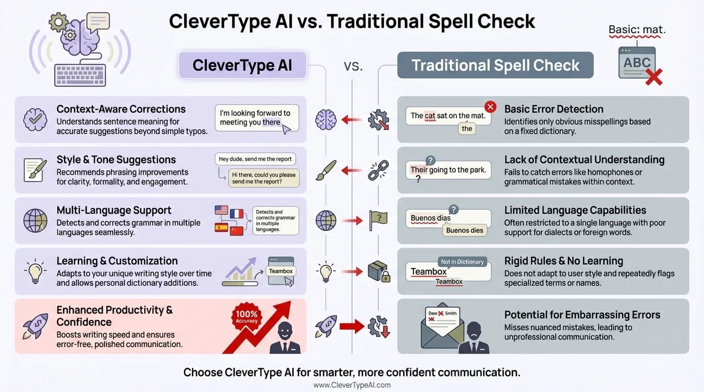 Why You Don't Need AI for Spell Checking - contextual illustration
