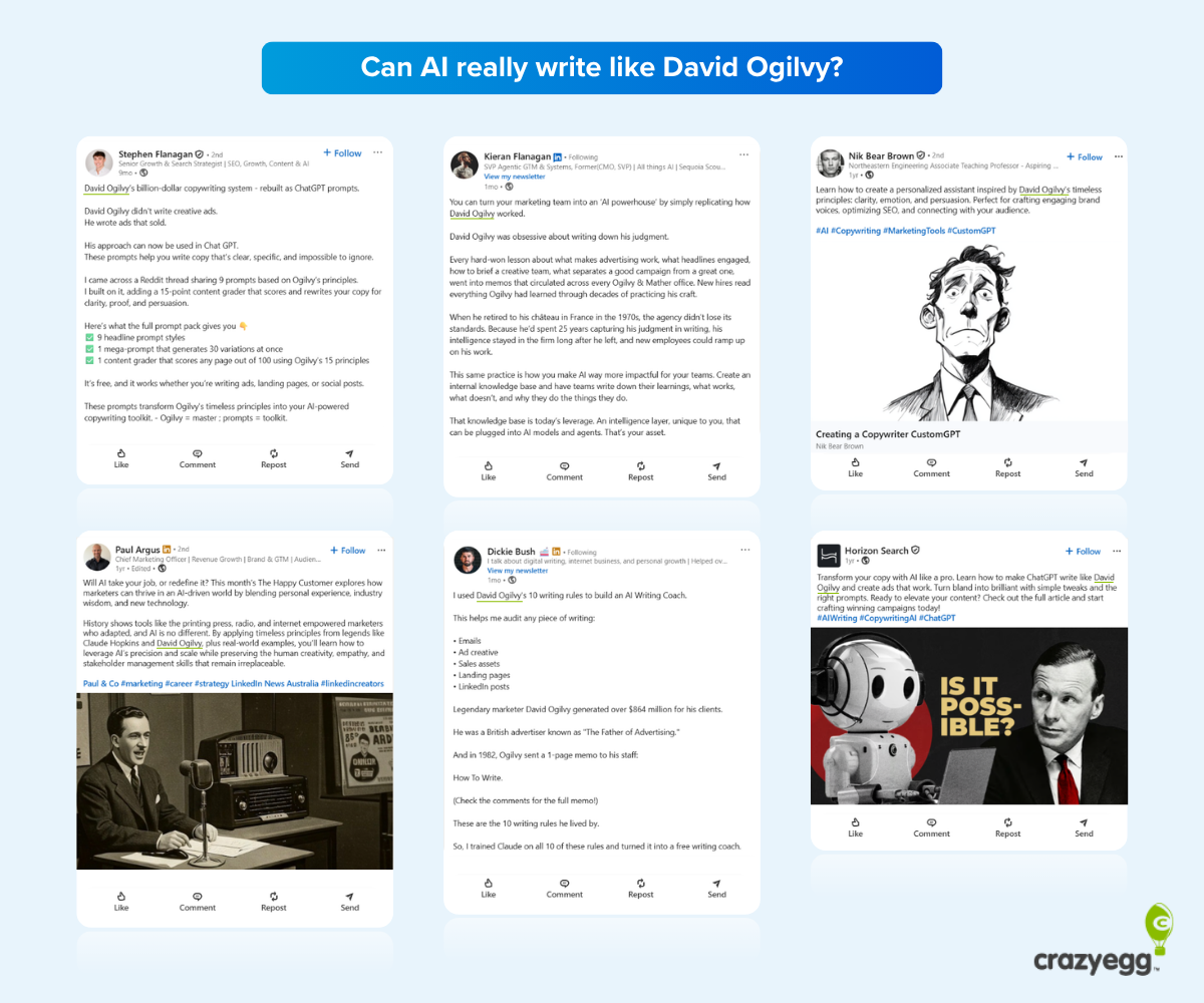 Can AI really write like David Ogilvy? I tried to “train” Claude to recreate one of his most iconic ads