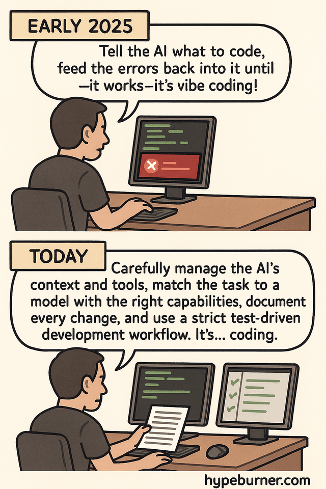 Recommendations for Aspiring Coders - visual representation