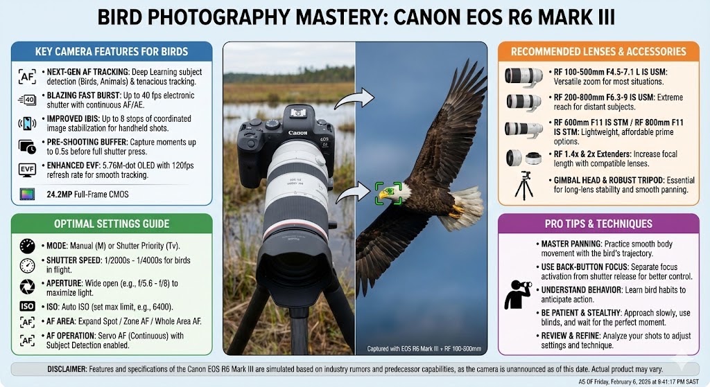 Comparing the EOS R6 V to Competitors - visual representation