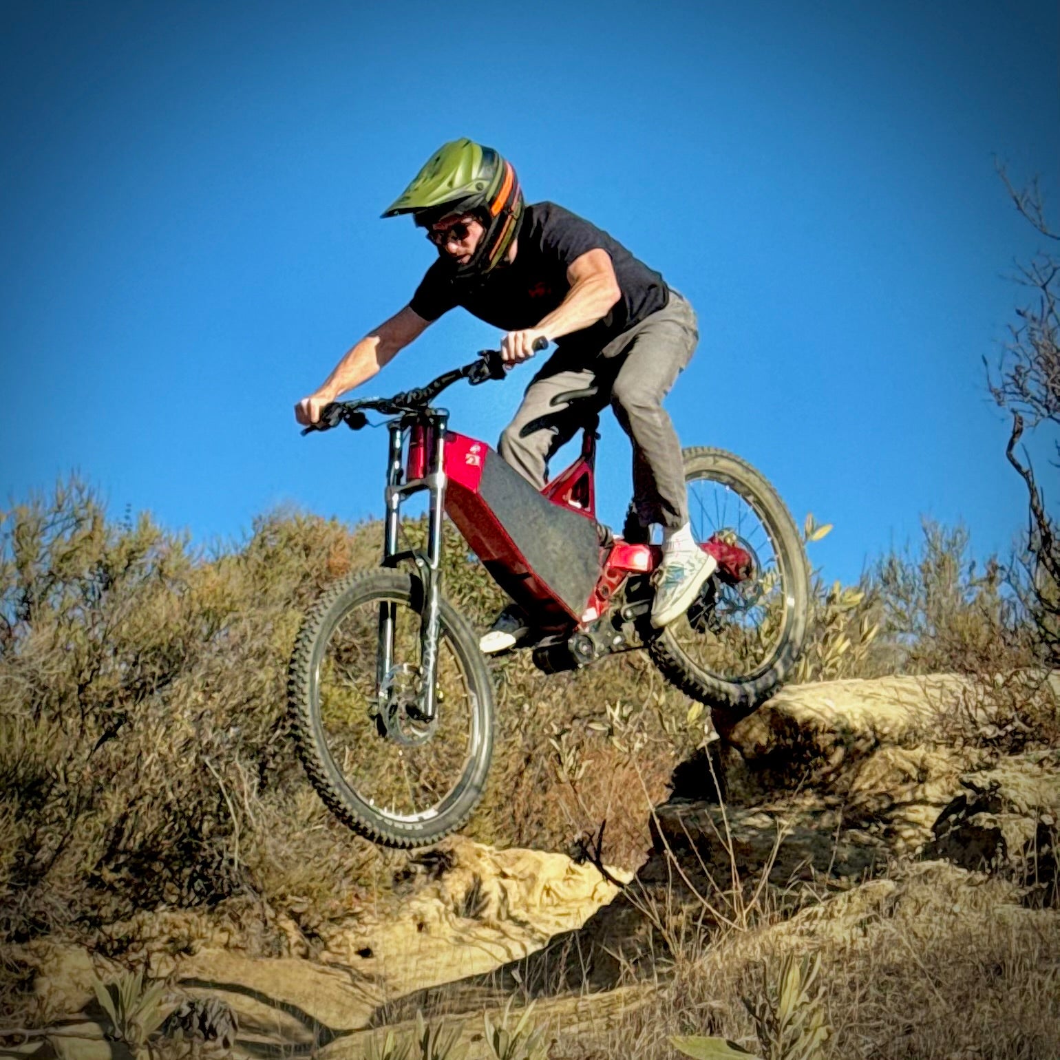 A New Era for Electric Mountain Biking - contextual illustration