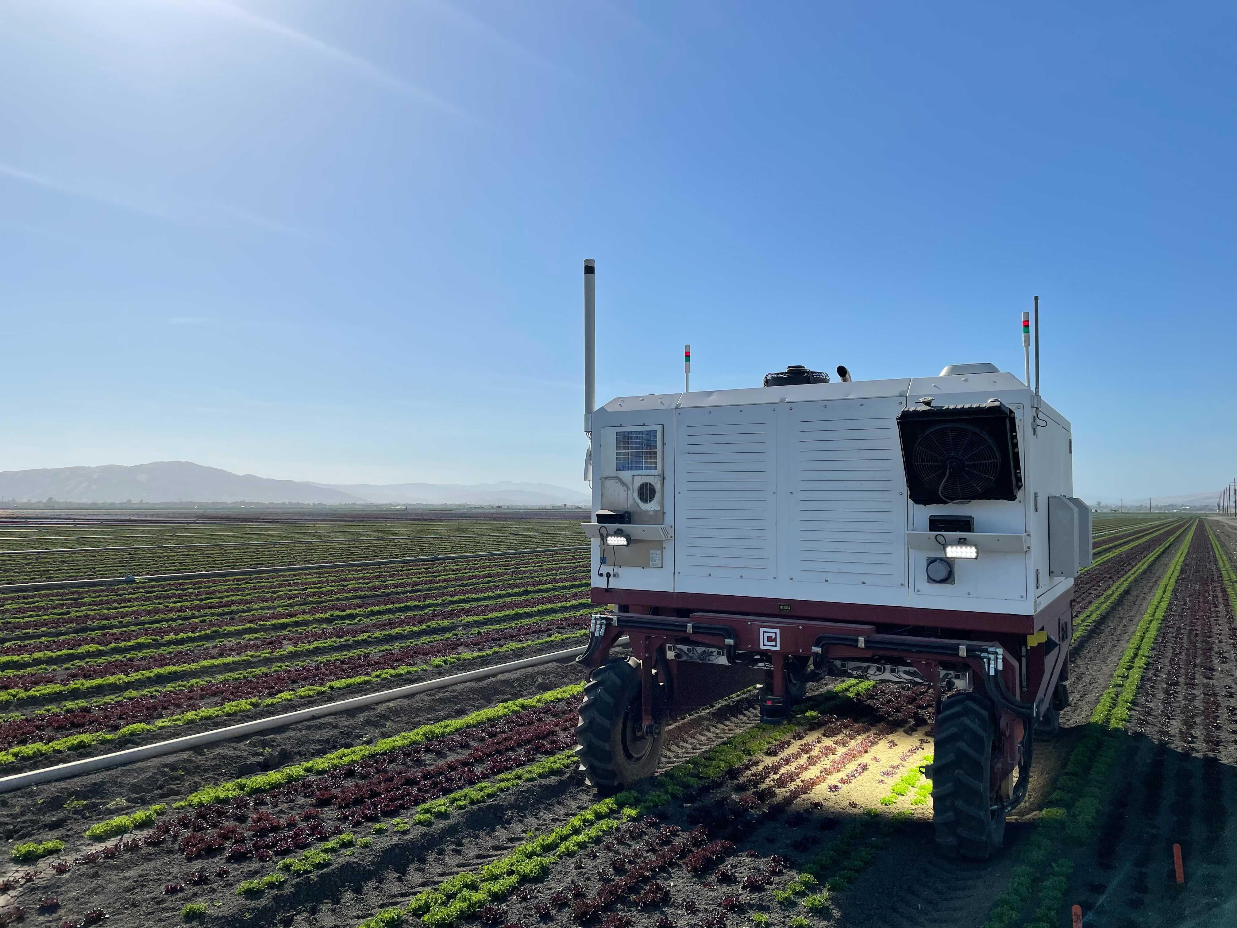 The Competitive Advantage in Agricultural Robotics - visual representation
