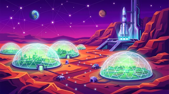 Future Trends in Space Exploration - contextual illustration