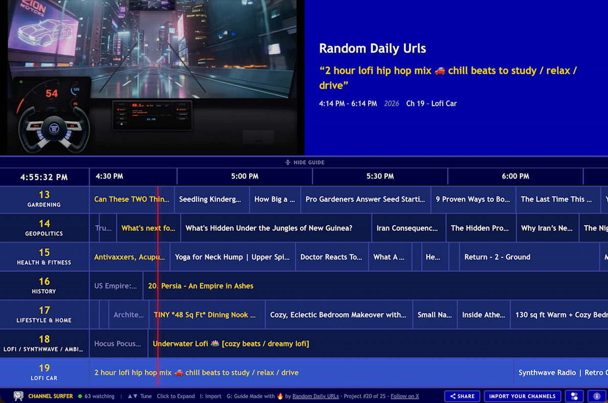 Enter Channel Surfer: Bridging the Gap Between Nostalgia and Modern Technology - visual representation