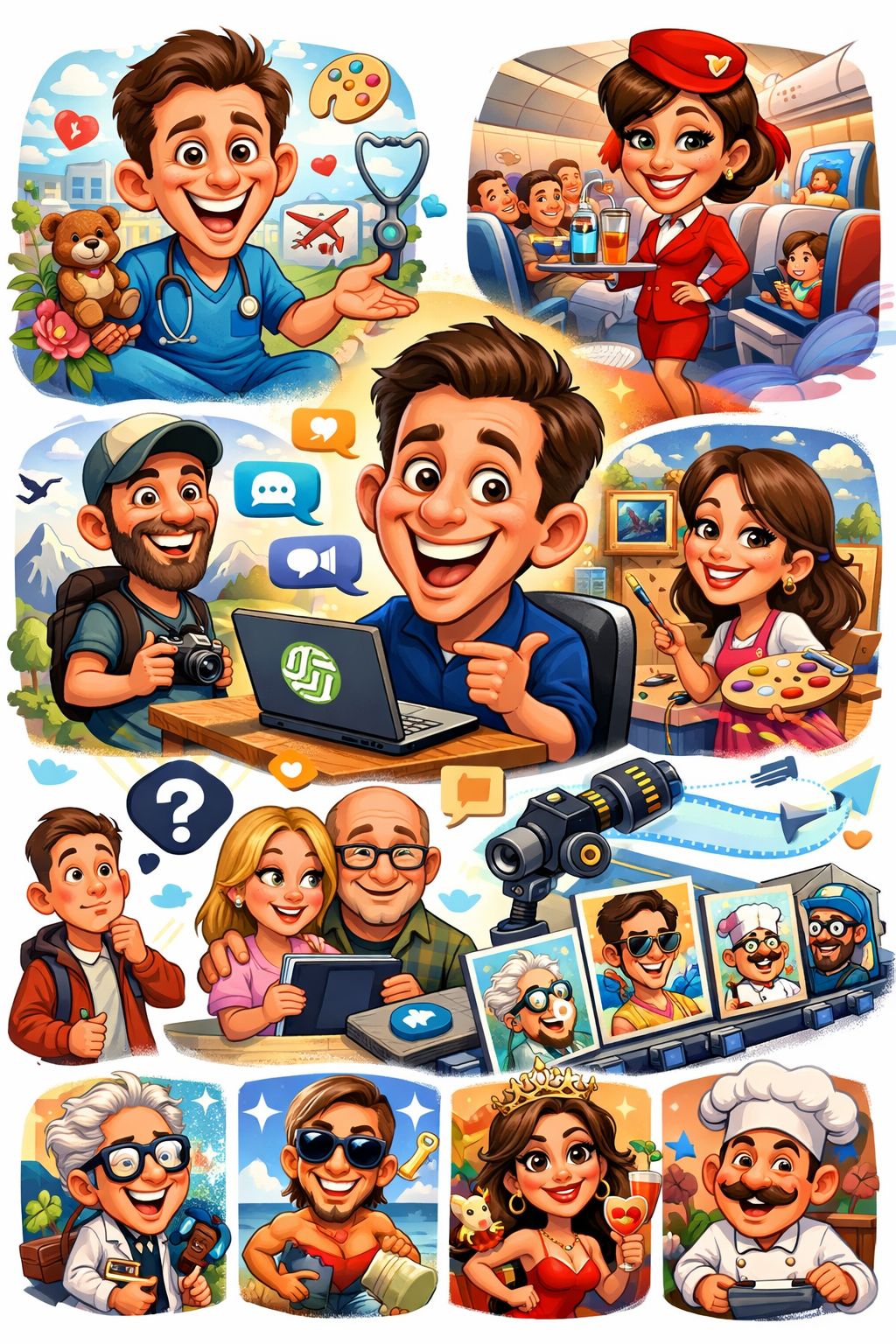 Common Mistakes People Make When Creating Caricatures - visual representation