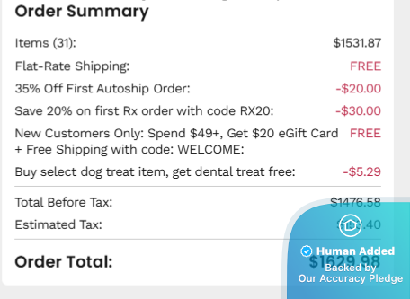 Creating a Chewy Savings Plan - visual representation