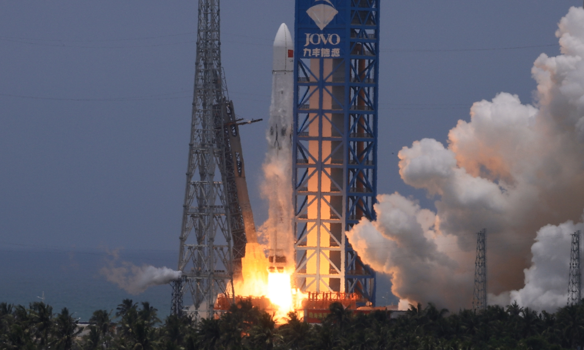 The Rise of China's Space Program - visual representation