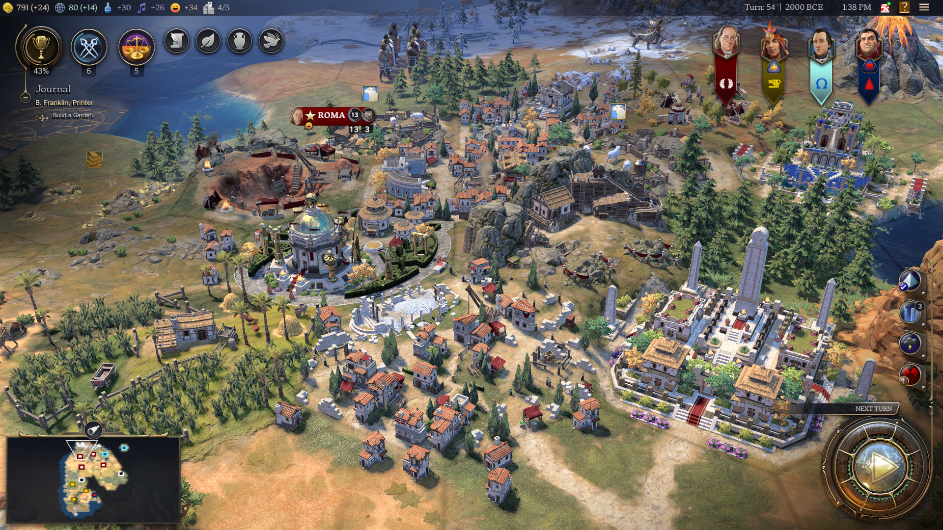 The Future of Civilization VII on Apple Arcade - visual representation