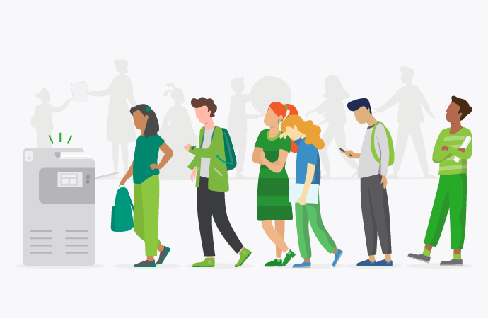 What "Serverless" Print Actually Means - visual representation