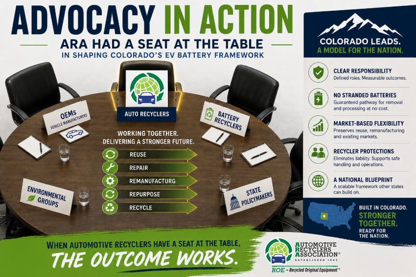 Economic Implications of Battery Recycling - visual representation