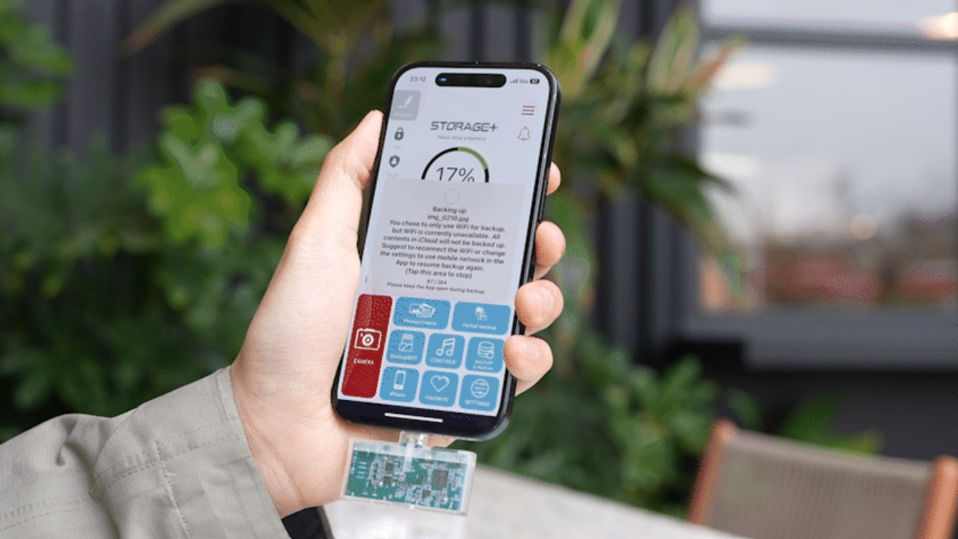 Backup Functionality and Software - visual representation