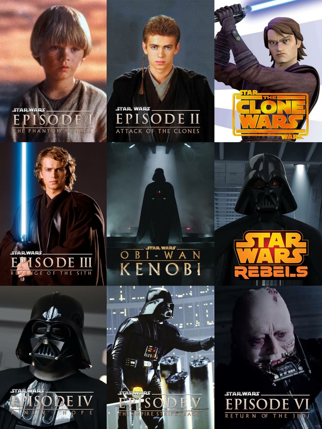 The Characters We Love (and Love to Hate) - visual representation