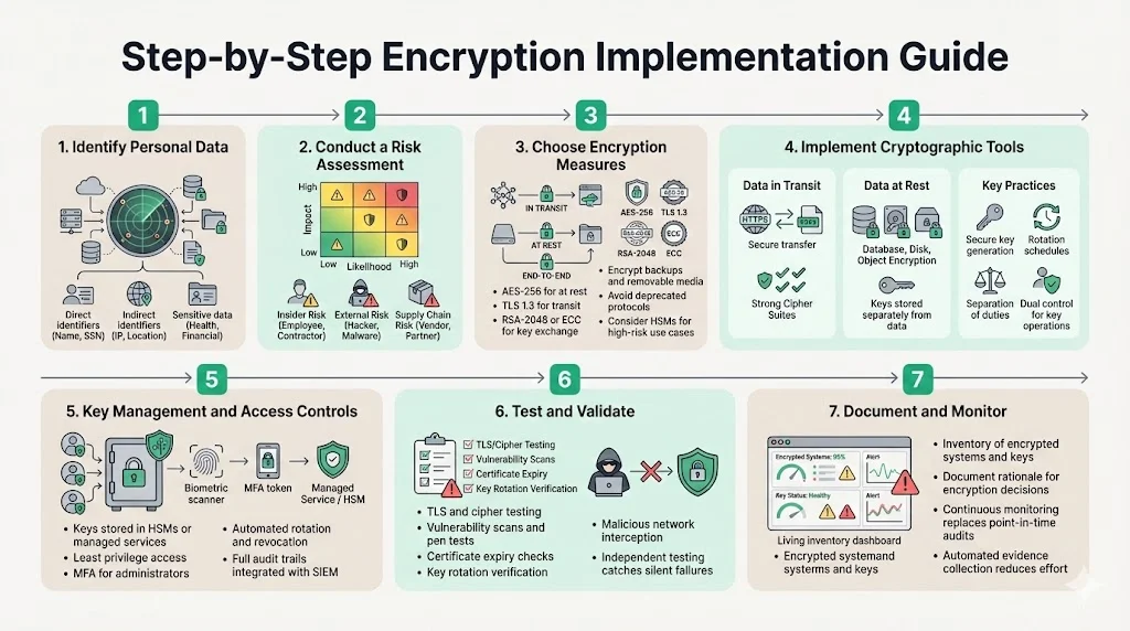 The Need for Encrypted Spaces - visual representation
