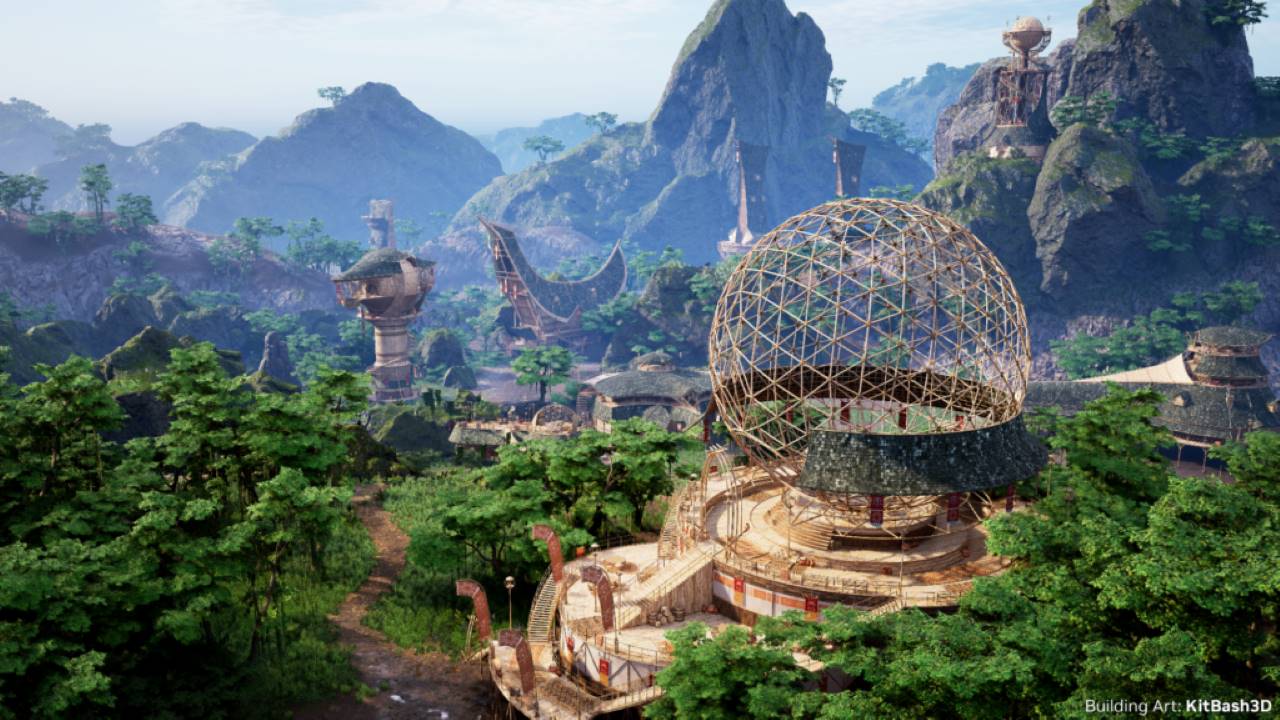 Building on Unreal Engine 5 - contextual illustration