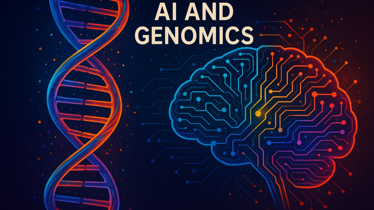 Future Trends in AI-Driven Genomics - visual representation