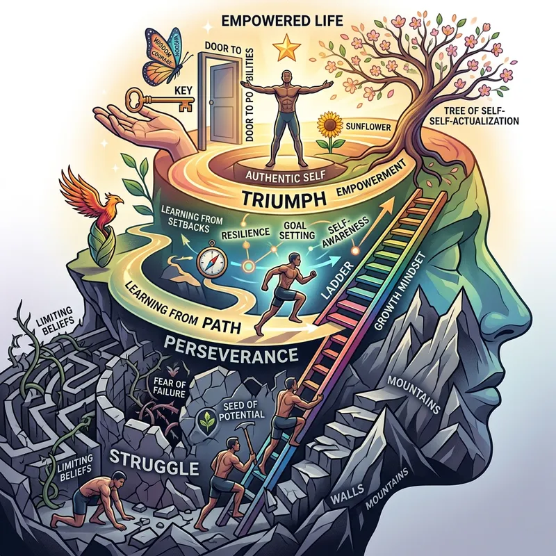 Overcoming Challenges: Lessons in Resilience - contextual illustration
