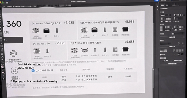 The Best Features of DJI Avata 360 at a Glance - visual representation
