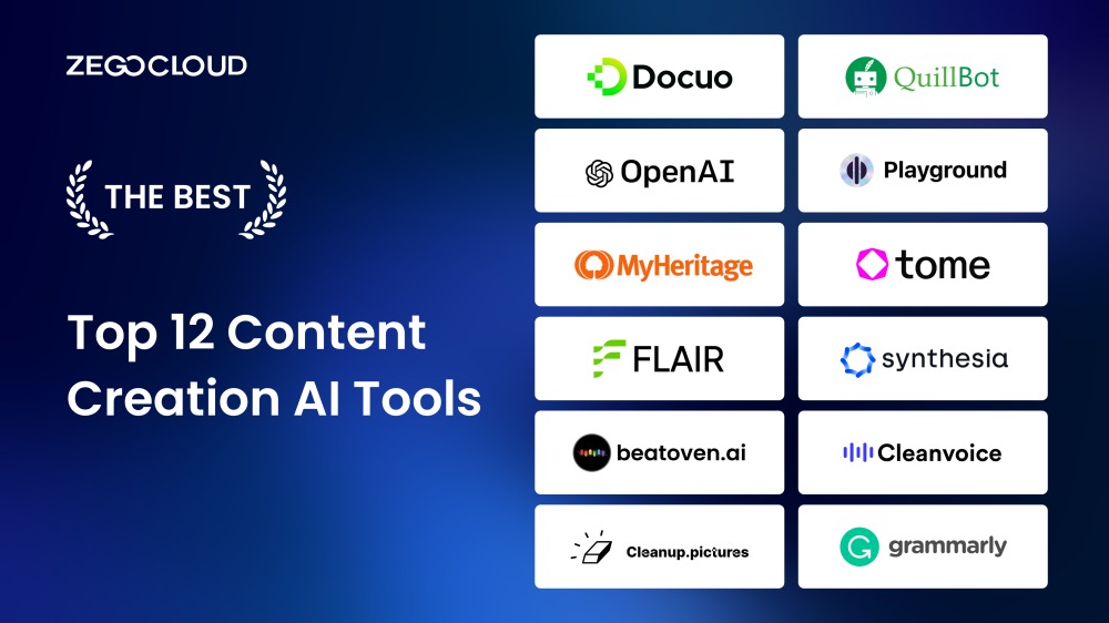 The Rise of AI in Content Creation - visual representation