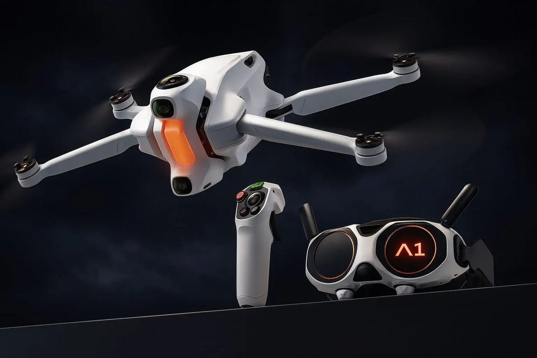 User Experience: Operating the 360-Degree Drone - visual representation