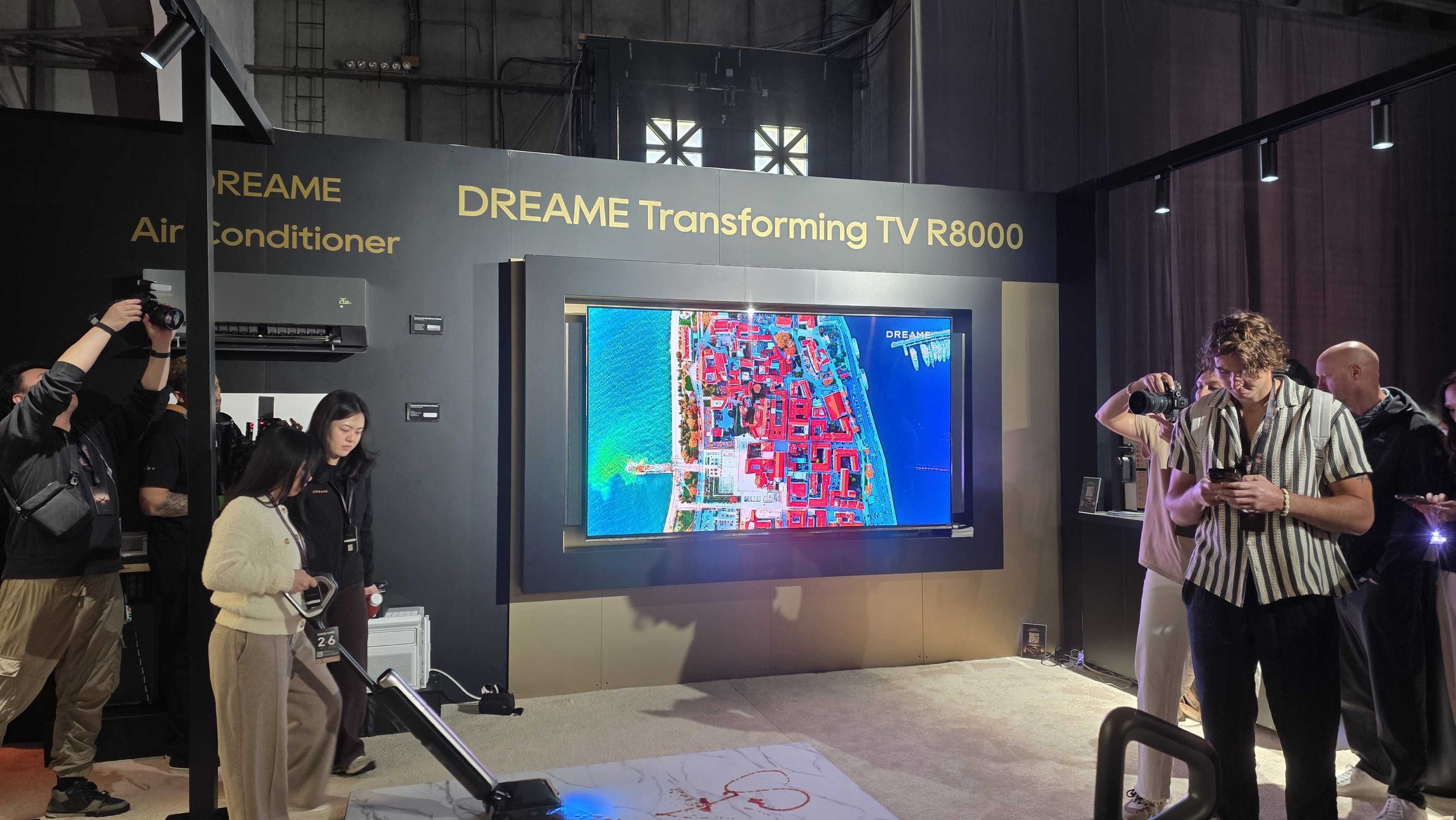 Dreame’s robot arm obsession produced a next-gen RGB mini-LED TV with speakers that physically change their angle to follow you around your room and provide the best sound wherever you're sitting | TechRadar