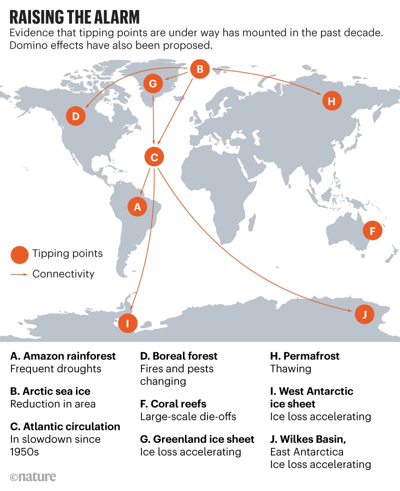 The Amazon: Another Tipping Point Approaching - visual representation
