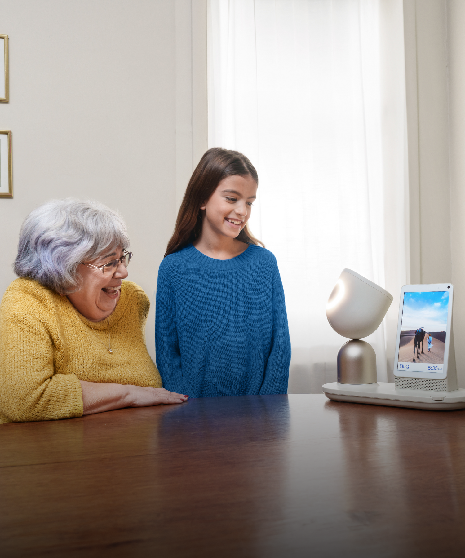 Connecting with Family and Friends - contextual illustration