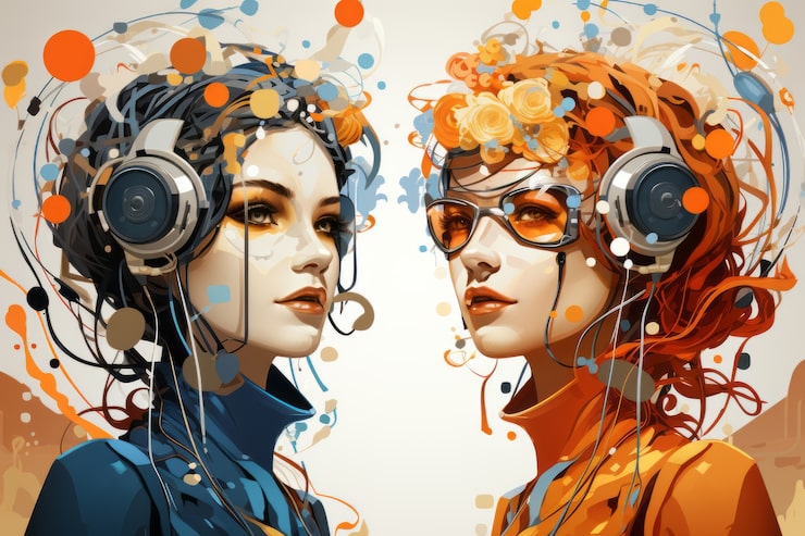 Embracing AI Collaborations - visual representation