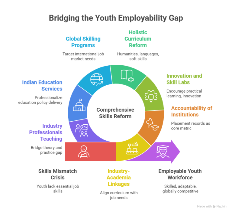 The Indian Workforce Crisis: Why Millions of Degrees Don't Equal Jobs - visual representation