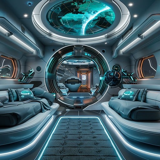 The Need for Comfort in Space Travel - visual representation