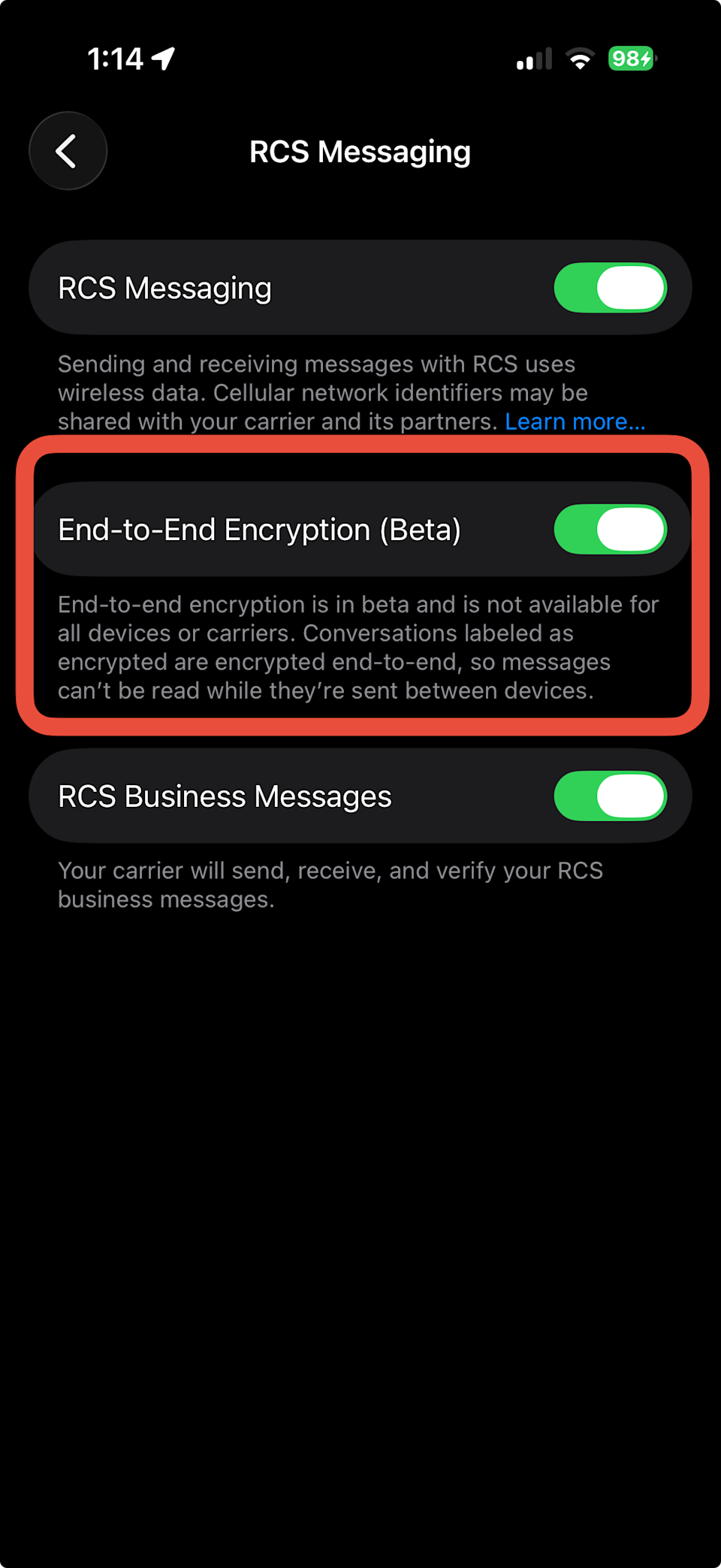 Future Trends in Messaging Security - visual representation