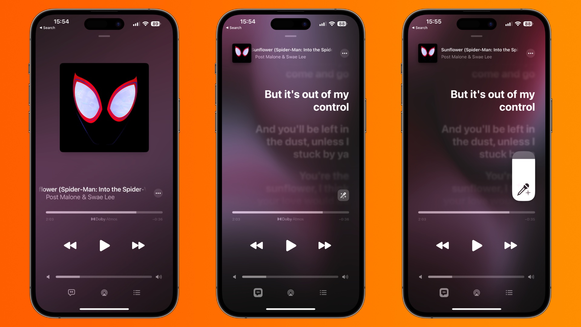Adjusting iPhone Audio Settings - visual representation