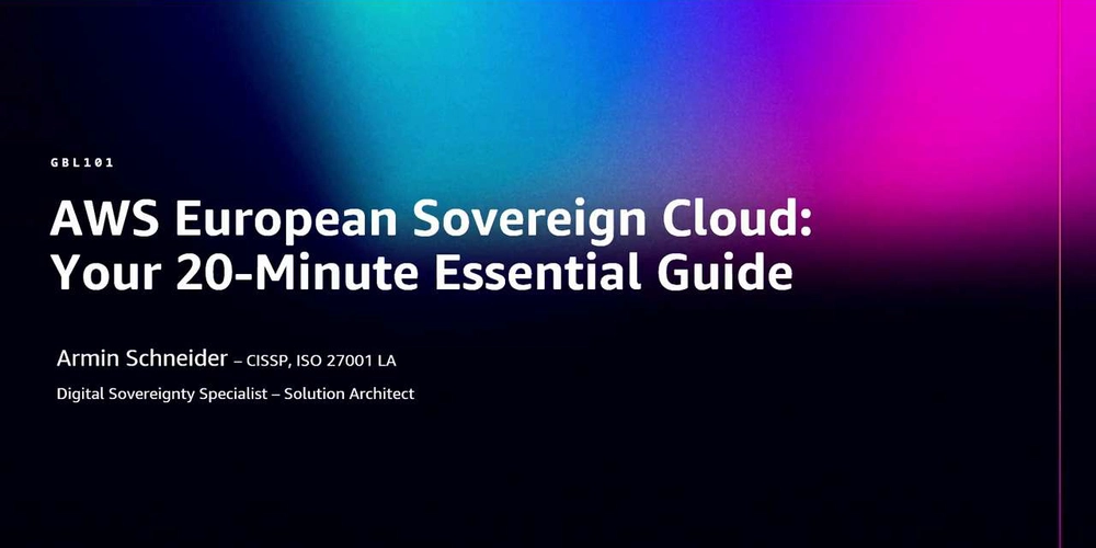The Technical Architecture of European Sovereign Cloud - visual representation