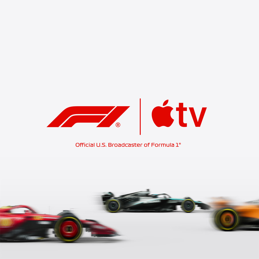 The Dedicated F1 Channel on Apple TV - visual representation