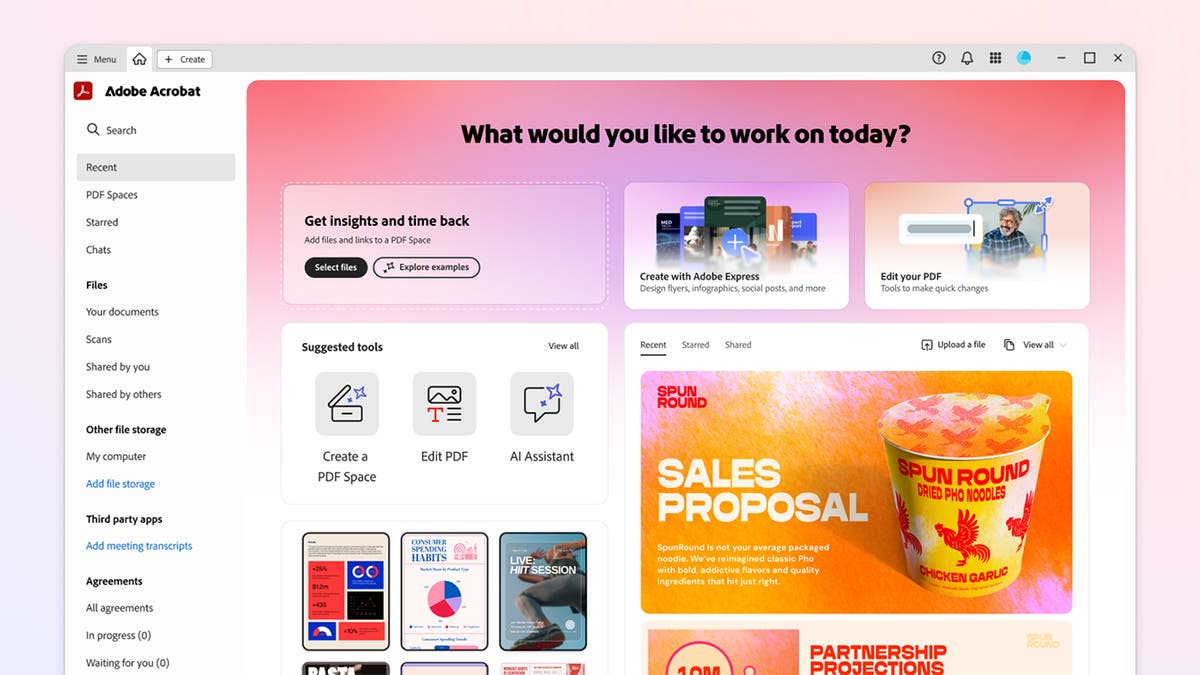 Benefits of Using Acrobat Spaces - contextual illustration
