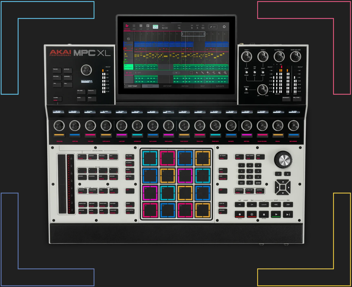 Key Features of Akai's New Portable MPC Sampler - contextual illustration