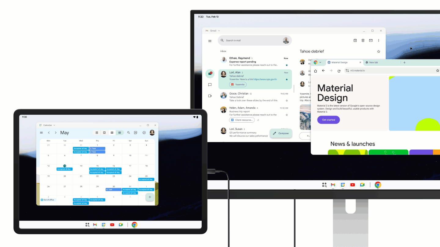 Future Trends in Android's Desktop Mode - visual representation